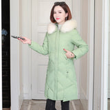 Large Fur Collar, Padded Warm, Winter Jacket