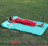 Tent Air Camping Mats, Inflatable Cushion Double Outdoor Picnic Beach Two-plaid Blanket, Baby Pad Home Rest Soft Mattress
