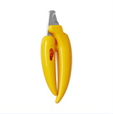 Small Chilli Shaped Cat and Dog Nail Clippers with LED Light