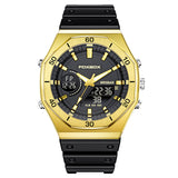 Male Trends, Students' Fashion, Large Dial Sports Watch