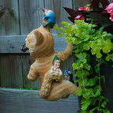 Outdoor Resin Garden Ornament – Decorative Statue for Patio and Lawn