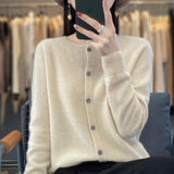 Plus Size Cardigan or Coat, Loose Round Neck Sweater