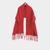 Solid Color Warm Shawl – Polyester Fabric Neck Wrap