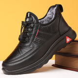 Fleece-lined, Thickened, Warm and Anti-slip Cotton Shoes for the Elderly