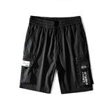 Workwear, Men's Loose Casual Street, Dark, Large Size Shorts