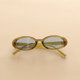 Kids' Retro Concave Sunglasses with UV Protection