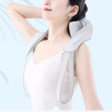 Cervical Oblique Muscle Massager, Shoulder Neck Hot Compressed Rechargeable Massaging Device