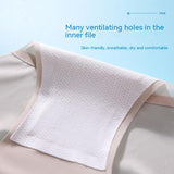 Ultra-thin High Waist Shaping Underwear, Cool Ice Silk Nylon Briefs