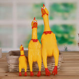 Venting Screaming Creative Prank, Rubber Chicken Pet Toy
