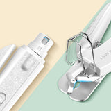 Polishing Artifact to Prevent Catching Kittens and Rabbits, Plastic LED Light Nail Clippers for Pets