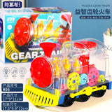 Educational Transparent Gear Toy Train
