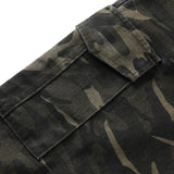 Men’s Camo Workwear Pants – Straight Wide Leg Casual Utility Trousers