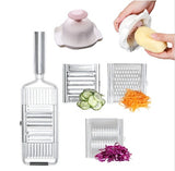 Stainless Steel Kitchen Grater – Vegetable Slicer and Peeler Gadget