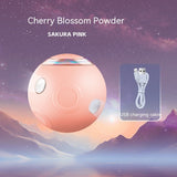 Smart Cat Toy Ball with Automatic Obstacle Avoidance, Rotating Motion & Luminous Light