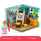 Children’s Educational Building Blocks – Compatible Assembly House Toy