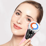 Warm Skin Rejuvenation, Facial Vibration Massager