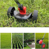Grass Trimmer Wheel Attachment – Portable Lawn Mower Roller Support Tool