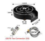 Bar Counter Cup Sink Washer, High-pressure Spray Automatic Faucet, Coffee Pitcher Wash Cup Tool Kitchen