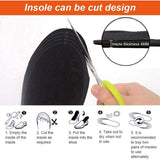 Cuttable USB Heated Insoles – Electric Foot Warmer Pads