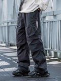 Straight Cargo, Men's Multi-pocket Paratrooper Pants