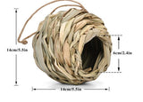 Straw Spherical Round Mouth, Outdoor Bird's Nest