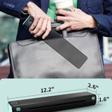 A4 Portable Wireless Printers for Travel, Bluetooth Thermal Printer, Best Suited for Mobile Office, Support Tattoo Paper Phomemo M08F
