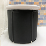 Portable Ice Baths Inflatable Air Ring PVC Bath Bath Household Bath Tub Holder Foldable Bath Tub for Recovery Therapy Outdoor