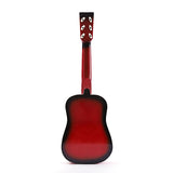 21 inches Hawaiian Children's Colored Small Guitar, Steel Wire 6 String Wooden Enlightenment AIDS Toy