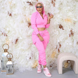 Women's Casual Sweater Pants Suit