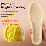 Comfortable Wool Shoe Insoles with Breathable, Sweat-absorbing Design
