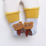 Middle and High Tube, Cartoon Children's Terry Socks