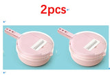 8 in 1 Mandoline Vegetable Slicer, Potato Peeler, Carrot Onion Grater with Strainer, Vegetable Cutter, Kitchen Accessories