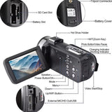 HD WiFi Digital Camera with Touch Screen – Handheld Automatic Shooting Camera