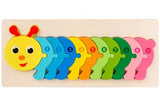 Children's Cartoon, Numbers, Animals Puzzle Set (Pack of 2)