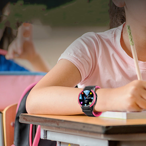 Students' Smart Round Card Phone Positioning Watch