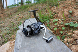 Full Metal Fishing Gear Spinning Wheel, 13+1 Axis Fishing Reel