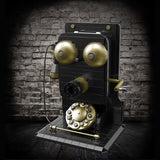 Building Block Retro Telephone Model, Children's Toy Gift