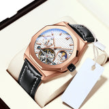 Flywheel Sun Moon Star, Men's Mechanical Watch