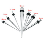 Ear Hole Enlargement, Titanium Steel Ear Enlargement Cone