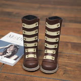 Children's Fashion Boots, New Rivet Long Martin Shoes