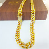 Men's Cuban Chain, Titanium Steel Bracelet