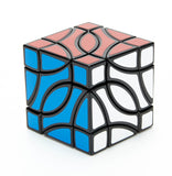 Blue and Colorful Pisces Rubik-cube