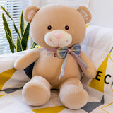 Cartoon Bow, Big Bear Plush Toy
