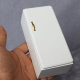 Doll House Furniture, Miniature Single Door Refrigerator Model