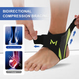 Copper Compression Ankle Sleeve for Sports, Gym & Daily Support