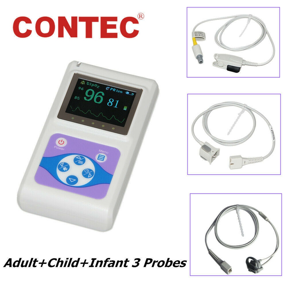 Spo2 Pc Infant Pediatric Adult Pulse Oximeter, SPO2 PC Software CE FDA, Heart ...