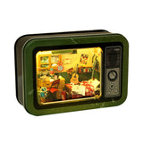 DIY Cabin, Miniature Iron Box Model Toy