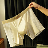 Anti Wear Leopard Jacquard Seamless, Men’s Boxer Track Pants (Pack of 2)