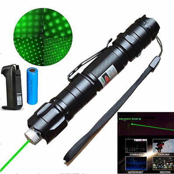 009 Portable High-power Laser Flashlight Pen, Range upto 1.5 Kms