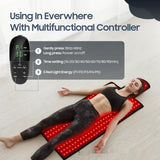 Red Light Heating Waist Belt – Near Infrared Warm Therapy Wrap for Comfort